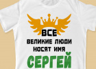 Шаблон футболки ФМ05